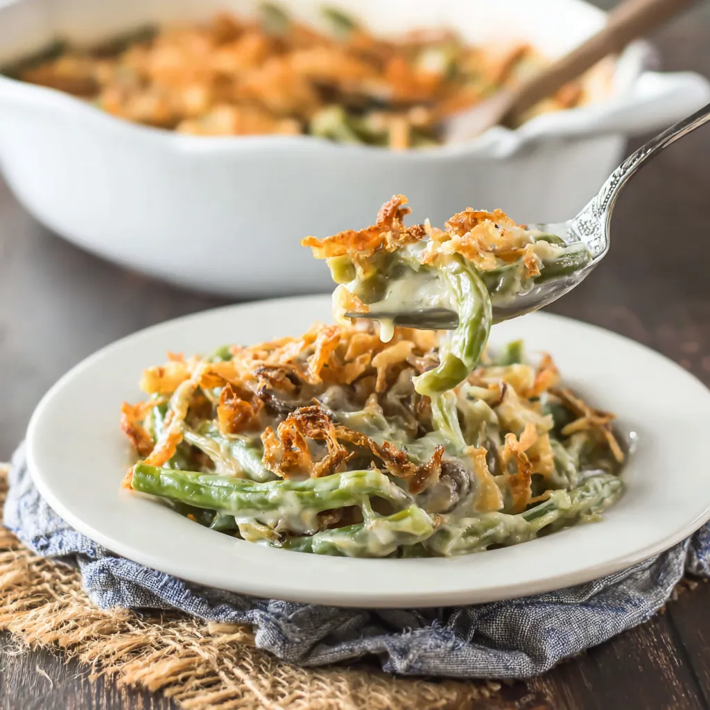 A white plate with a fork on it and a bowl of food in the background.