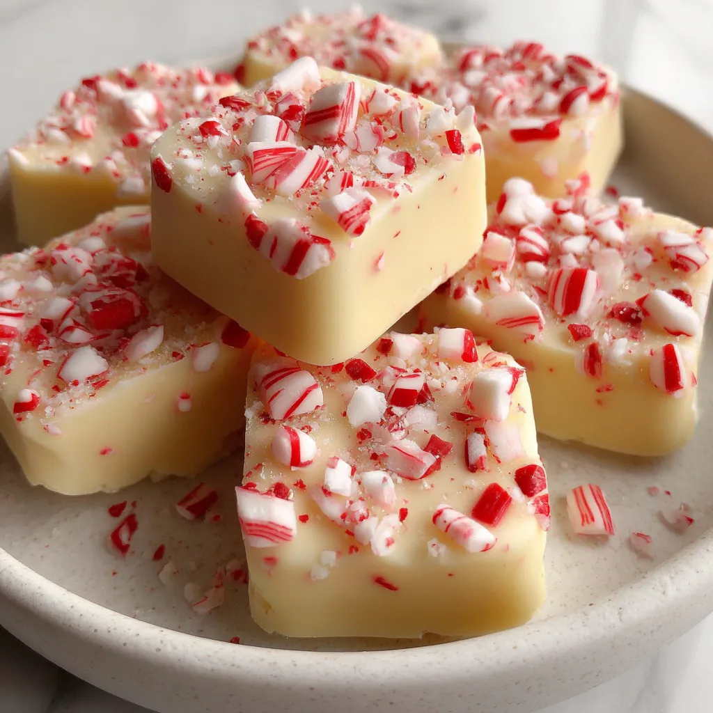 A plate of peppermint meltaways.